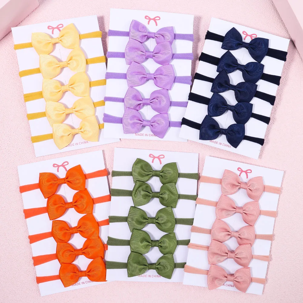 Baby Gear - Ikat Kepala Ikatan Simpul Warna Solid