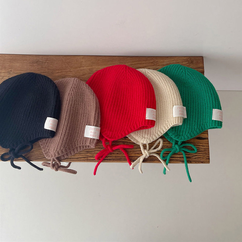 Topi Pelindung Telinga Anak-an - Infant Beanie Hat With Ears ulasan dan harga