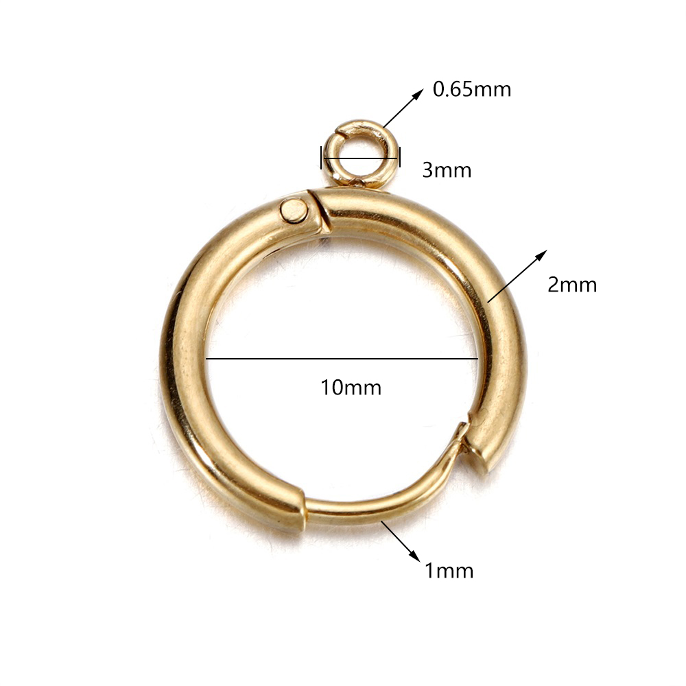 10 pcs/lot Anting Huggie Baja  - Diapering ulasan dan harga