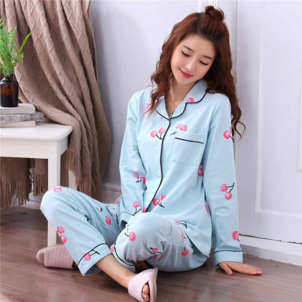 Piyama Wanita Lengan Panjang D - Maternity Wear ulasan dan harga