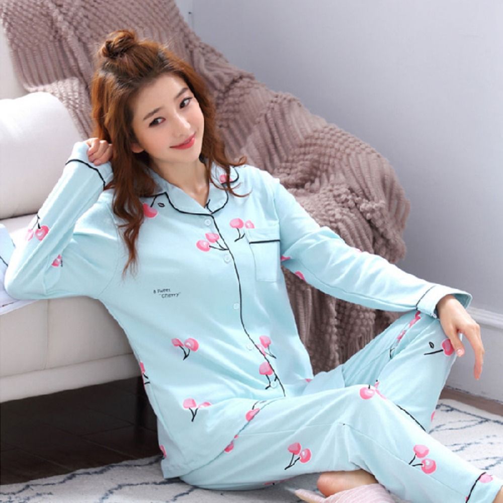 Piyama Wanita Lengan Panjang D - Maternity Wear ulasan dan harga