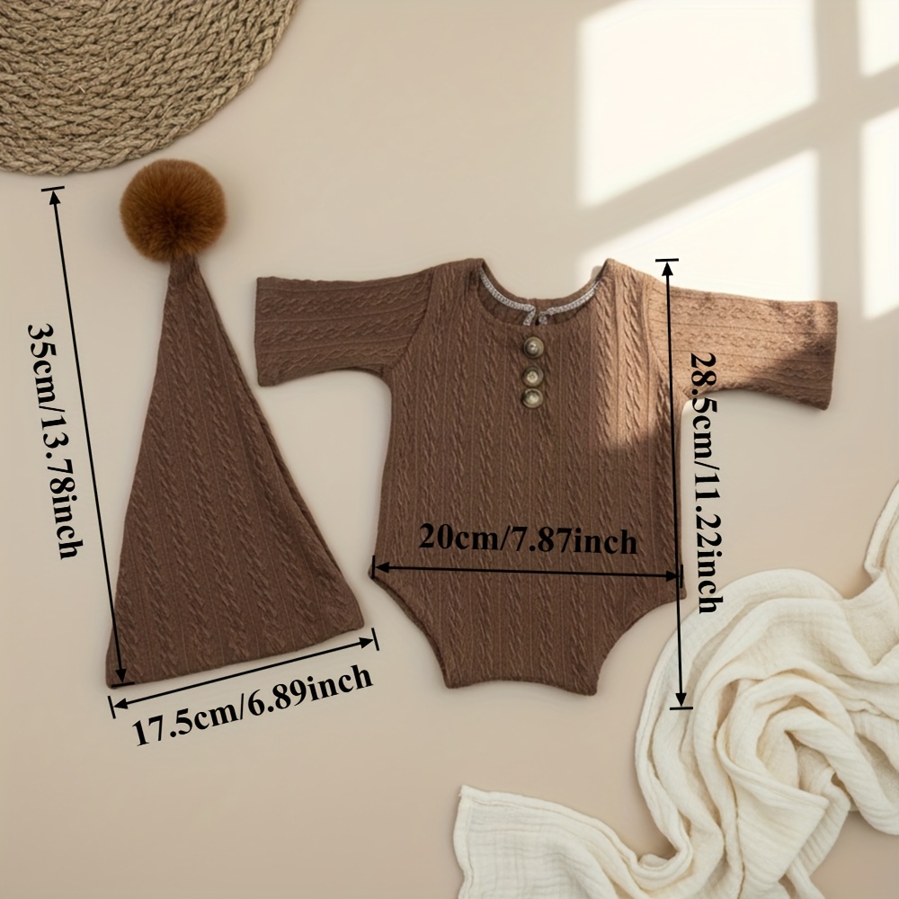 Alat Peraga Fotografi Bayi Bar - Infant Photography Props Outfit ulasan dan harga