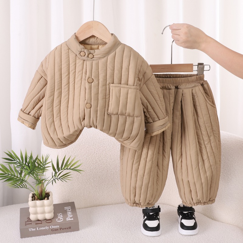 Pakaian Bayi Laki-laki Musim D - Toddler Boy Winter Fleece Jacket ulasan dan harga