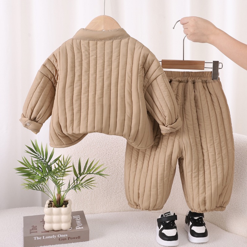 Pakaian Bayi Laki-laki Musim D - Toddler Boy Winter Fleece Jacket ulasan dan harga