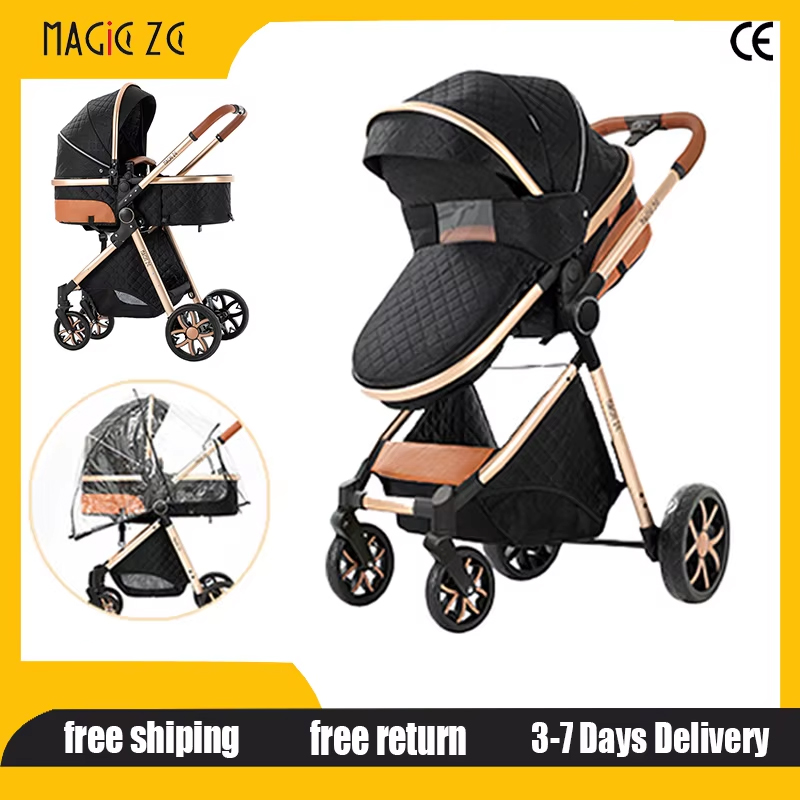 Kereta Dorong Bayi 2-in-1 Ring - Lightweight Foldable Baby Stroller Compact ulasan dan harga